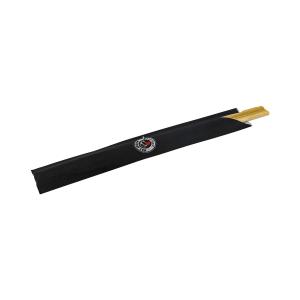 Custom Logo Sushi Bamboo Disposable Chopsticks With Semi Paper Wrapper