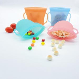 China Non Toxic Food Grade Silicone Preservation Bag Baby Breast Milk Preservation Storage Silicone Cup supplier