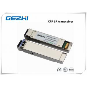 China 10Gb / s XFP fiber optic transceiver module 10km 1310nm VCSEL CE / ROHS / FCC supplier