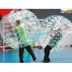 China Transparent Body Zorb Ball / Bubble Football Ball / Bubble Bumper Ball With TPU wholesale