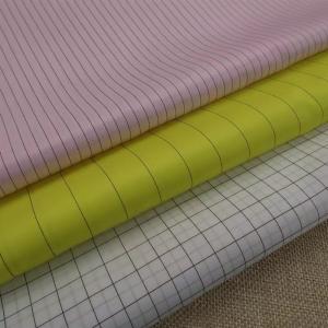 China 188*120 155gsm Anti Static Fabric Striped Cotton non static fabric supplier
