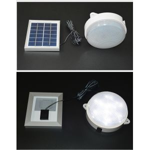 China Luz solar de techo de alto brillo con sensor de movimiento para la seguridad del garaje wholesale