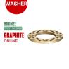 China SOBW Washer, Self-Lubricating Embedded Graphite Bronze, Copper Sliding Washer wholesale