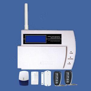 GSM wireless home alarms in LED screen supporting CID