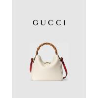 China White Leather Branded Shoulder Bag Gucci Princess Diana Handbag on sale