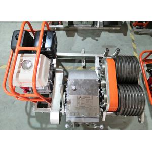 5T Gasoline Engine Underground Cable Puller Winch With Single Drum Capstan