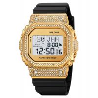 China 2052 Multifunctional Prayer Muslim Digital Azan Watch Luxury Reloj De Hombre Sport Watch for Men on sale