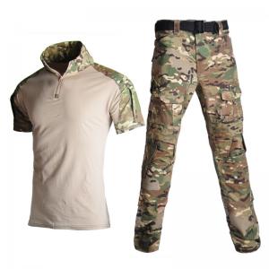 China Camouflage Short-Sleeved Frog Suit Set Without Protective Gear supplier