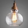 China Industrial Glass Ball Pendant Lights Farmhouse Kitchen Dining room Lighting (WH-GP-29) wholesale