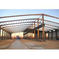 China Large Steel Structure Workshop Prefabricated Workshop Buildings With Crane on sale