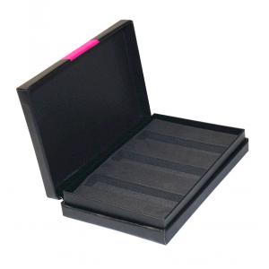 Cosmetics Black And Pink Paper Gift Packaging Box For Cosmetic Bottles