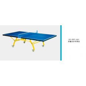 China Movable Foldable table tennis /pingpang table YGTT-005TJ supplier