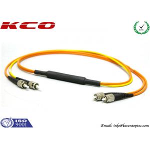 China Mode conditioning ST to FC Duplex Fiber Optic Patch Cord MM Transform into SM Patch Cord supplier