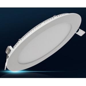 China 15W led round panel light with white stainless steel shell use 3mm LGP supplier