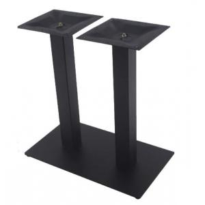 Cast Iron Table leg Sqaure Base Restaurant Table Base Black Wrinkle Powder Coated