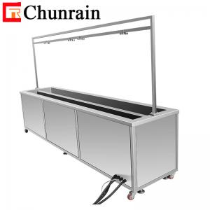 China Chunrain Ultrasonic Blind Cleaner , 3600W 2.0MM Shutter Blind Cleaner supplier