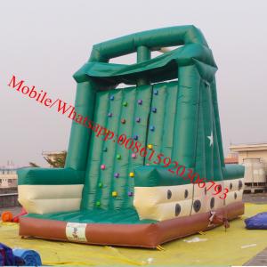 Inflatable rock climbing wall for sale