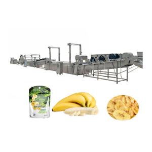Plantain processing machines banana chips making production line