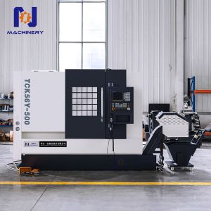 China パワーターレットY軸付き重切削傾斜ベッド旋盤 TCK56Y wholesale