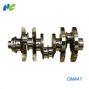 China CNC machining diesel engine parts auto spare parts OM441 crankshaft supplier