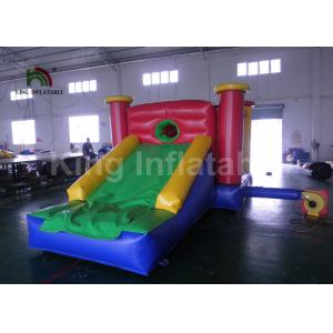 China Home Children Jumping Bouncy Castles With Slide / Inflatable Air Bouncer supplier