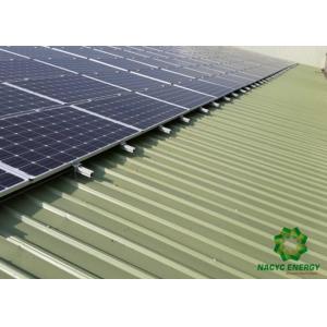 Easy Installation Metal Roof Short Rail PV Mounting Systems Solar Roof Brackets