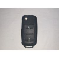 China Plastic Material Volkswagen Remote Key , 2 Button VW Car Key 7E0 837 202 on sale