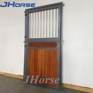 Horse Exterior Stable Door Swing Barn Wooden End