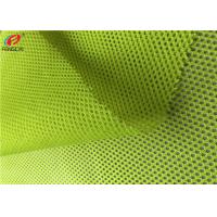 China Neon Colour Police Uniform Mesh Fabric Fluorescent Material Fabric on sale