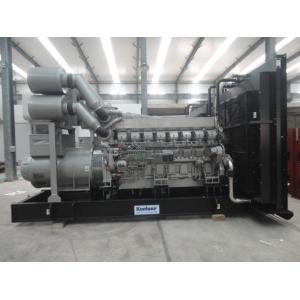 China Open Type MITSUBISHI Diesel Generator Set , 16 Cyliner MITSUBISH Portable Generator supplier