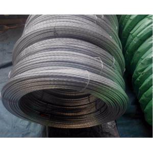 China Non - Alloy Galvanized Stay Wire SWG 7/8 With Coil BS183 And EN10244 supplier