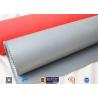 Electrical Insulation Silicone Fiberglass Fabric / Glass Fibre Cloth Fire