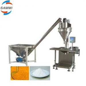 China Semi Automatic Auger Filler Packing Machine For Bottle Milk Powder supplier