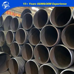 China Third Party Inspection Double-Sided Submerged Arc Welding Nozzle Spiral Seam Welded Anti-Corrosion Steel Pipe supplier