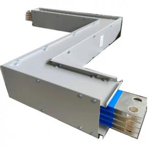 China Easy Install High Voltage Bus Duct Rectangular 3 Phase 4 Wire Busbar supplier