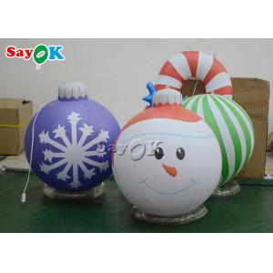 Waterproof Blow Up Ornaments Pvc Inflatable Decorated Balloon