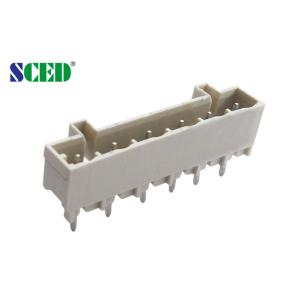 China 7.50mm Pluggable PCB Terminal Block Connector 300V 18A Header , Vertical Wire Inlet wholesale
