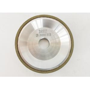 China 12v9 100mm*10mm*3mm*20mm D80/100 Resin Bond Gringing Wheel / Diamond Resin Bond Grinding Wheel supplier