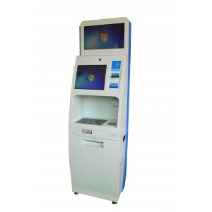 Touch Screen Free Standing Kiosk With Id Scanner And Passport Scanner