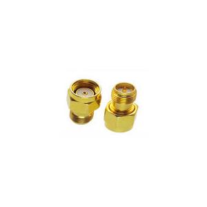China Gold Plating RF Coaxial Connectors SMA Male to Female Adapter 50 Ohm 1.9 VSWR supplier