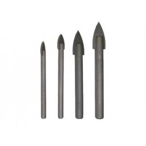 Professional Round Shank Masonry Drill Bit , Tile And Glass Cutting Drill Bit