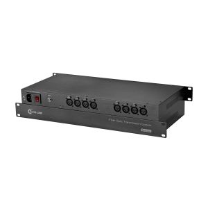 China 8 Channel Forward Broadcast Audio Fiber Extender with Analog XLR Transmission wholesale