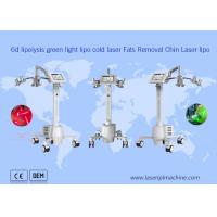 China 6d Lipolysis Machine Green Light Cool Laser Fat Removal Beauty on sale