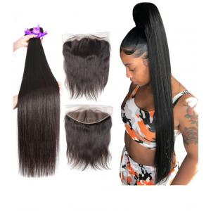 40 Inch Silky Straight Indian Natural Hair Extensions For Black Women