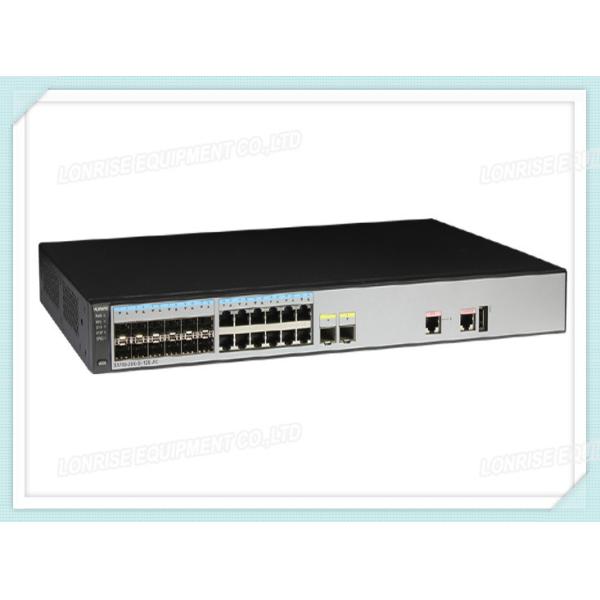 China Atuação SFP 2 x 10 atuação SFP+ dos interruptores de rede 12 X de S5700-26X-SI-12S-AC Huawei, 256 Gbit/S supplier