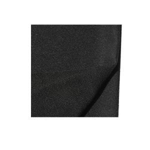 China Woven Black 100% Polyester Tricot Warp Knitted Fusible Fabric supplier