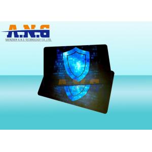 China Hot Stamping Custom Printing RFID Blocker Card For Wallet Security supplier