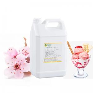China Attractive Cherry Blossom Flavor Ice Cream Flavours Free Sample For Making Ice Cream supplier