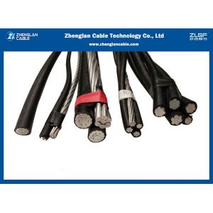 1.1KV Low Voltage XLPE Overhead Insulated Cable With Supporting Core System