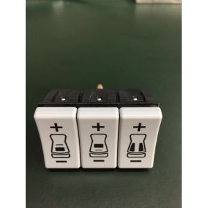 China interruptor do assento da suspensão do ar para o ar lombar e o interruptor de controlo aéreo do assento para a altura de assento ajustável supplier